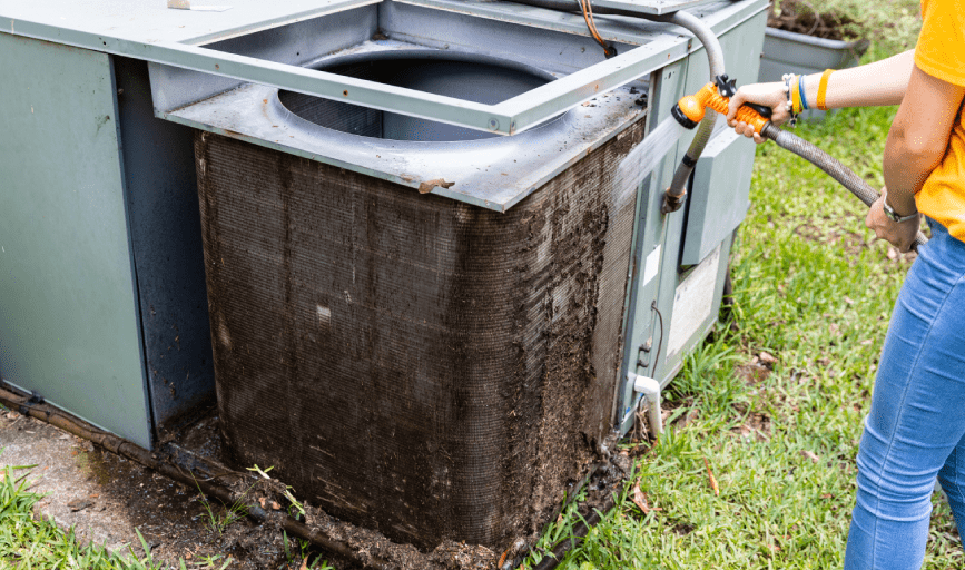 Condenser Coil Cleaning